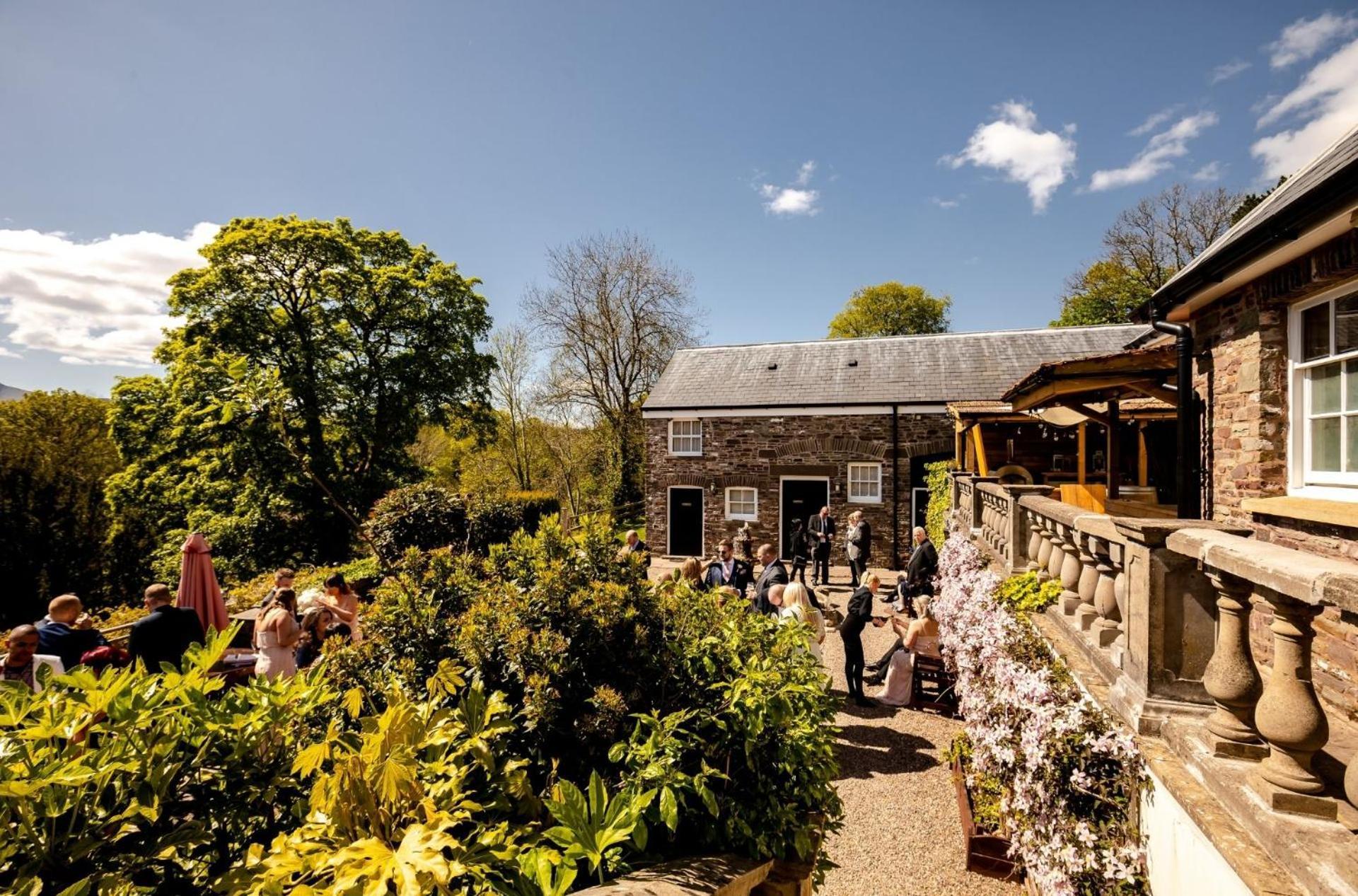 Peterstone Court Country House Restaurant & Spa Brecon Exteriör bild